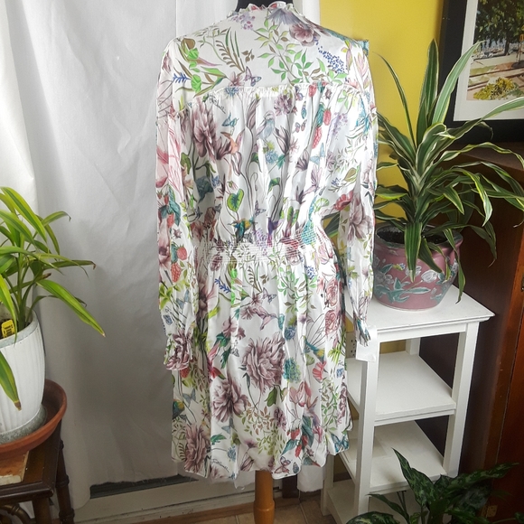 Just Cavalli Floral spring summer Dress Size 48 - Picture 9 of 11